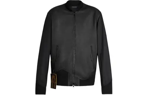 LOUIS VUITTON Reversible Leather Nylon Jacket