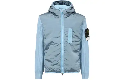 STONE ISLAND Jackets & Coats Men's Sky Blue