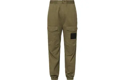 EVISU SS21 Cuffed Pants Jeans Men's Army Green