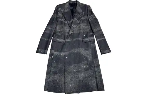 DIOR x YISHUJIA Trench Coat Men's Black