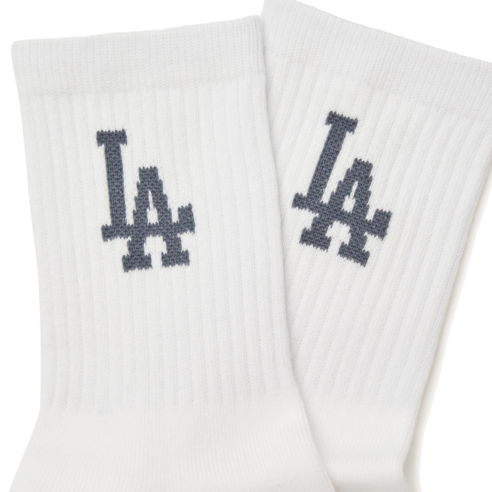 MLB Los Angeles Dodgers Crew Socks Unisex 1 Pack White