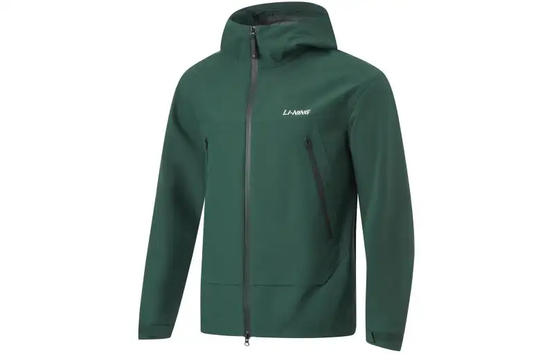 Li Ning Lotus Leaf Jackets & Coats Men's Night Green