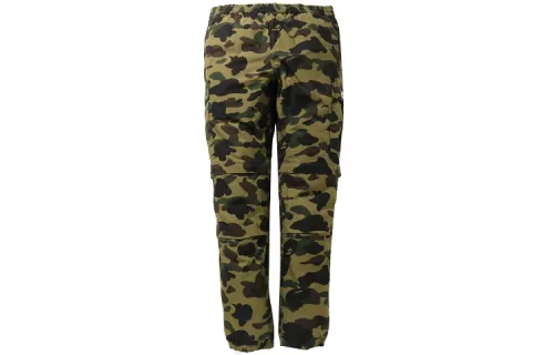 A Bathing Ape Camo Print Pants
