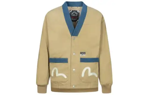 EVISU SS24 Jackets & Coats Men's Yellow