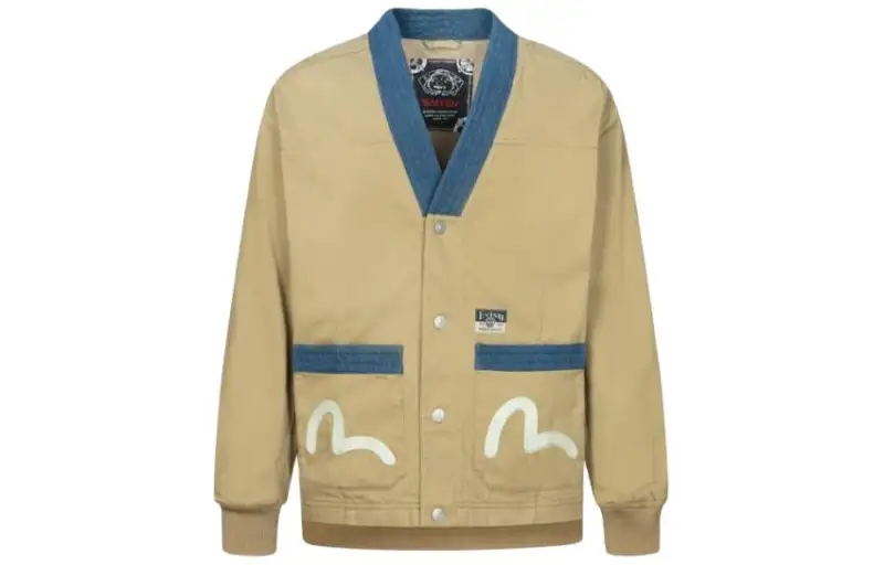 EVISU SS24 Jackets & Coats Men's Yellow