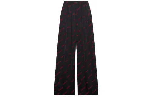 Balenciaga FW21 Casual Pants Unisex Black