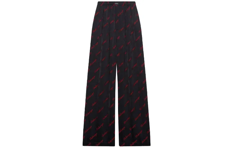 Balenciaga FW21 Casual Pants Unisex Black