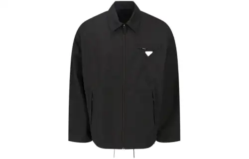 PRADA Jackets & Coats Men's Black