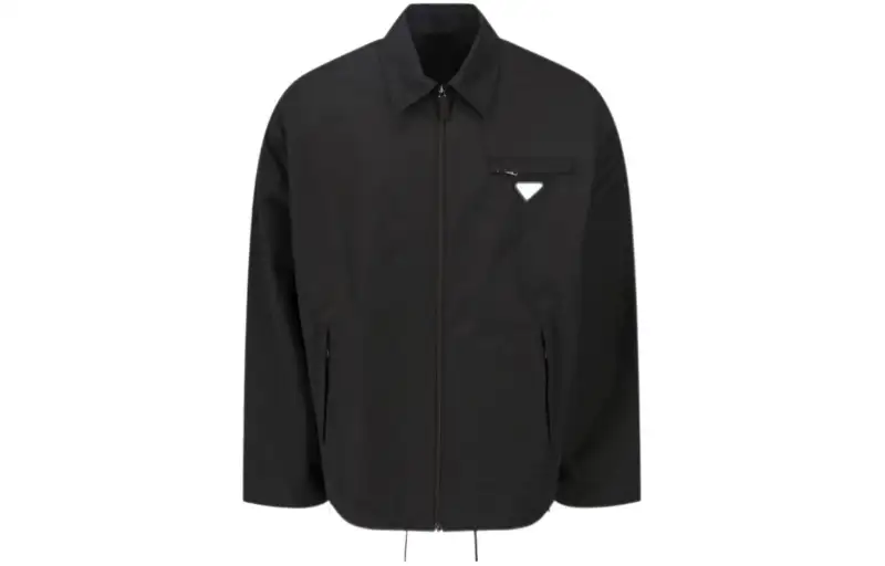 PRADA Jackets & Coats Men's Black