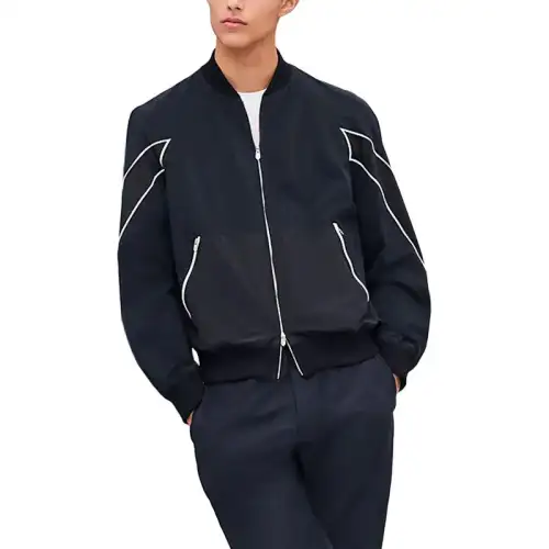 HERMES SS25 Jackets & Coats Men's Blue