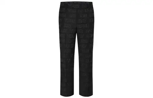 LOUIS VUITTON FW21 Casual Pants Men's Black