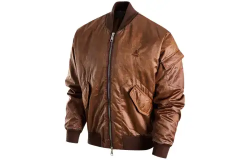 Jordan Jackets & Coats Men's Brown