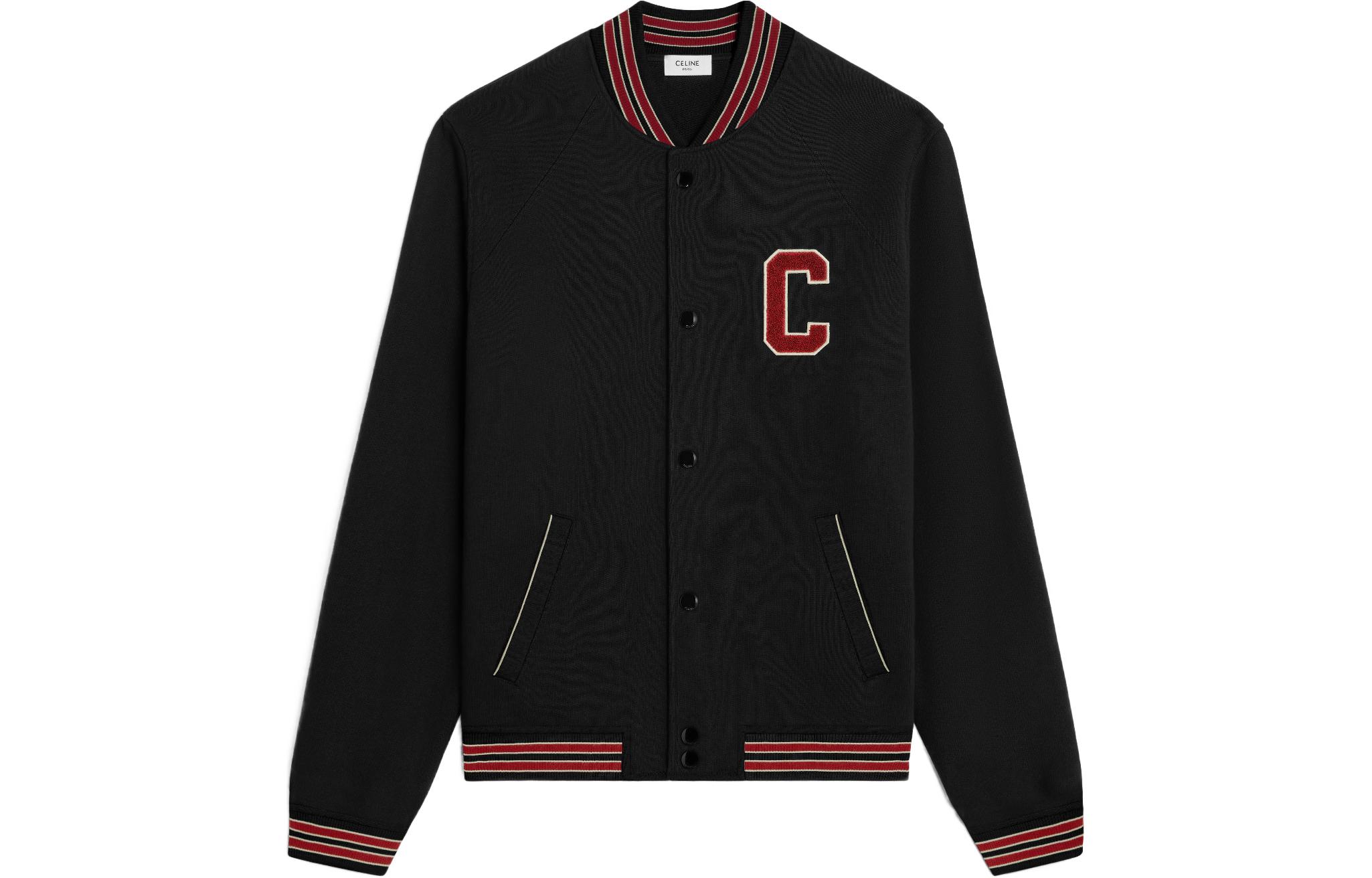 CELINE Paris Teddy Jacket In College Fleece