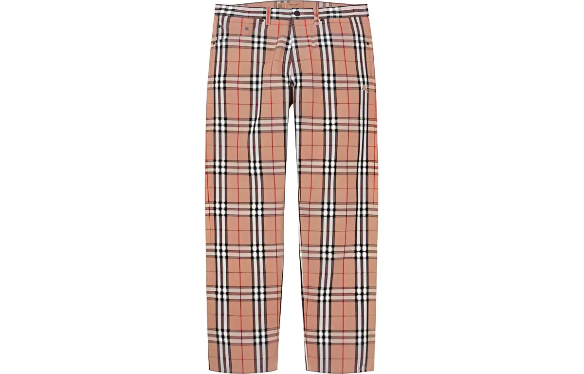 Supreme Burberry Regular Jean