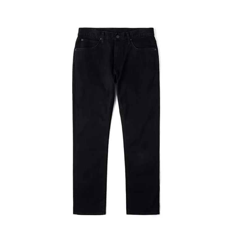 Lee Jeans Men's Black Moderate Straight Fit Pants