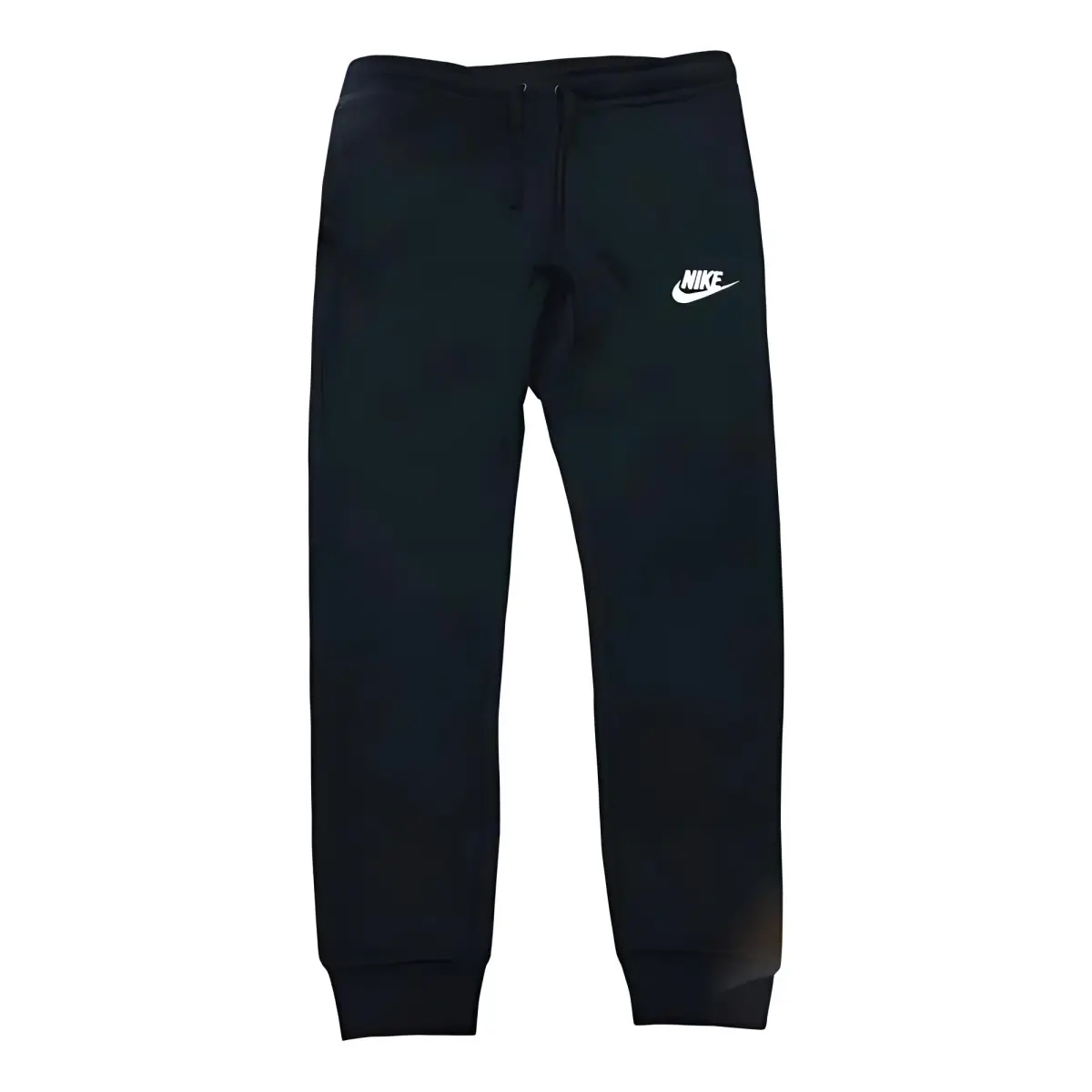 Nike Knitted Sweatpants Men's Black Moderate Straight Fit Pants