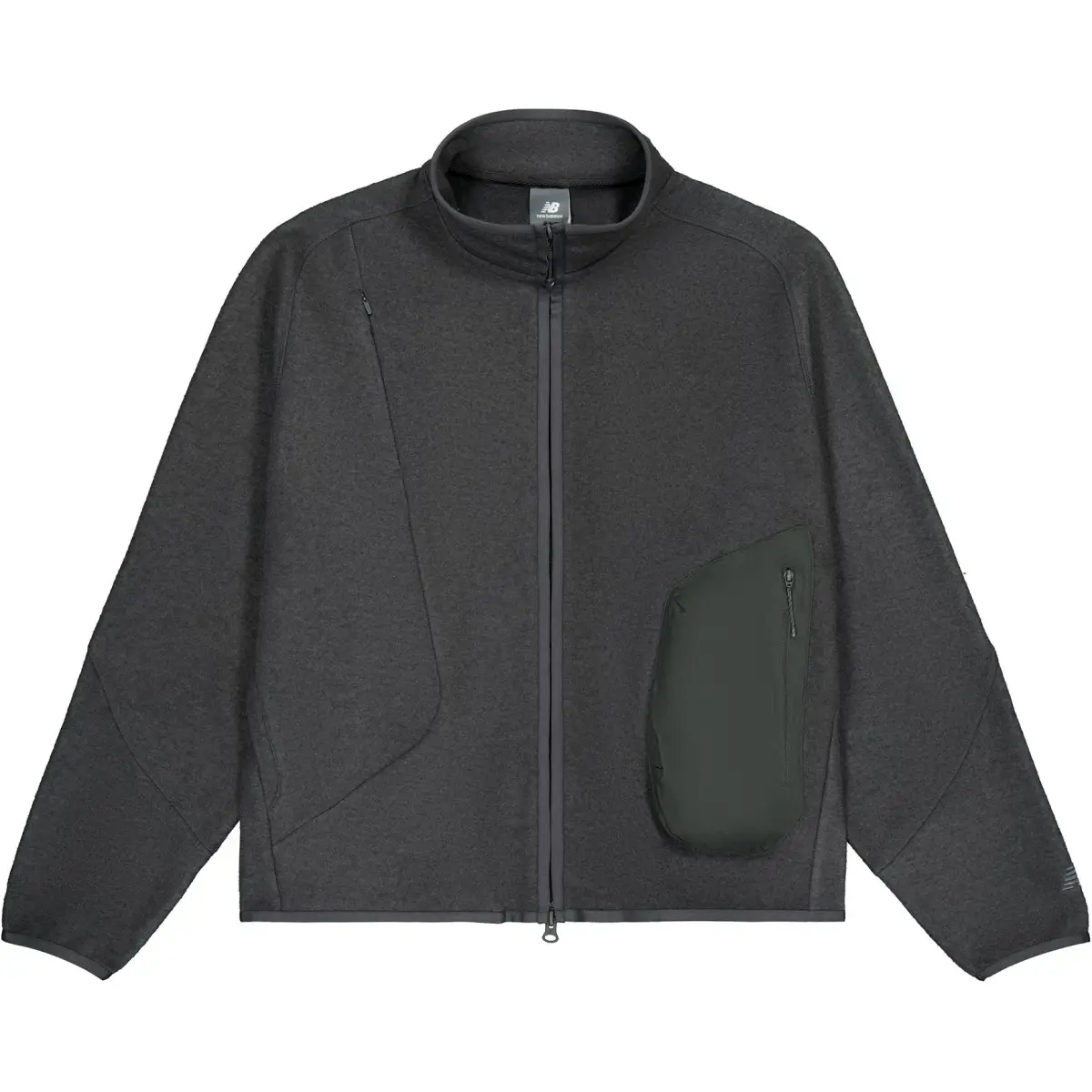 New Balance NB Grey Jacket Unisex Dark Gray
