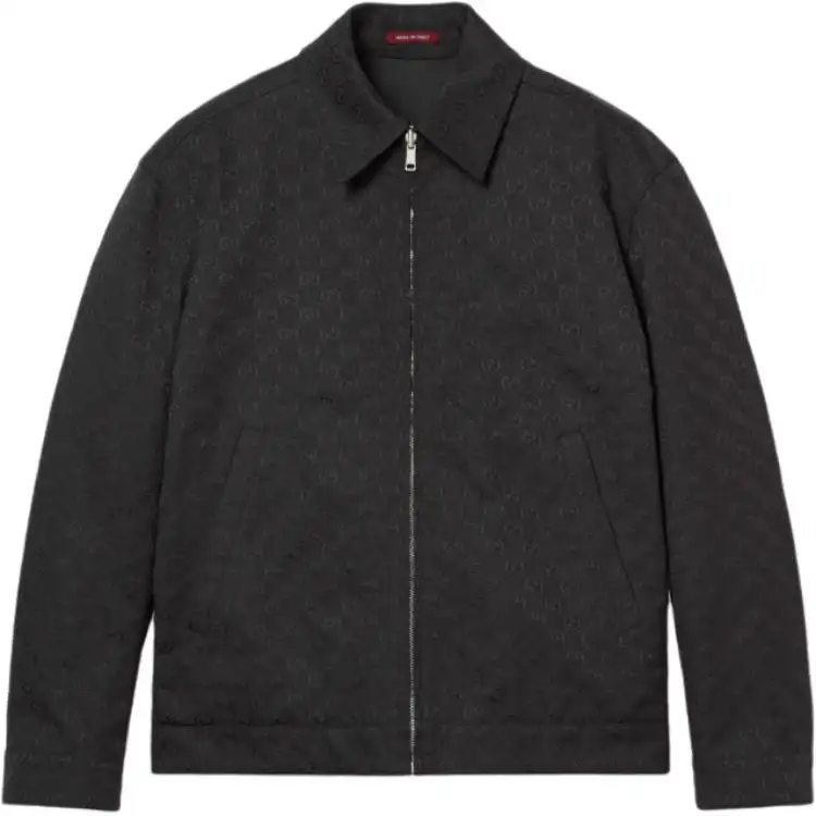 Gucci Reversible nylon and Gg canvas jacket