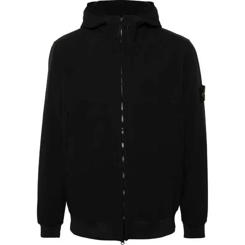 STONE ISLAND Zip Up Hooded Jacket