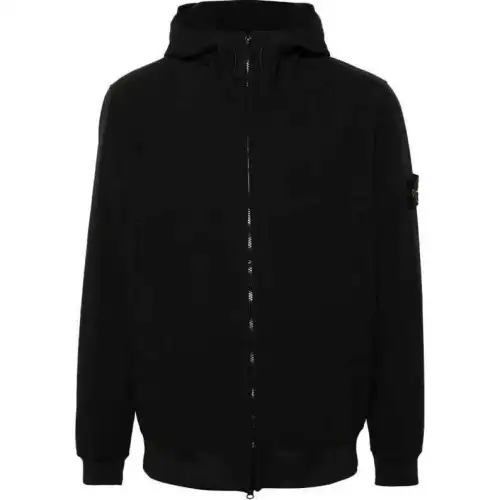 STONE ISLAND Zip Up Hooded Jacket