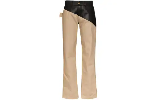 Bottega Veneta FW21 Casual Pants Men's Khaki