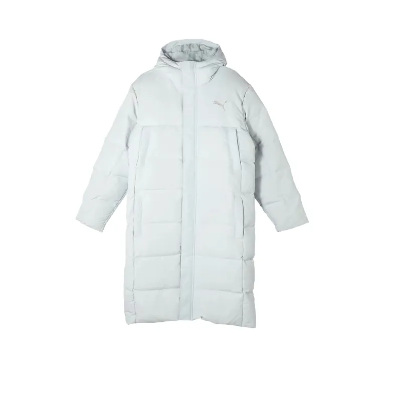 PUMA Forever LONG OVERSIZED DOWN COAT Down Jacket Men's Silver