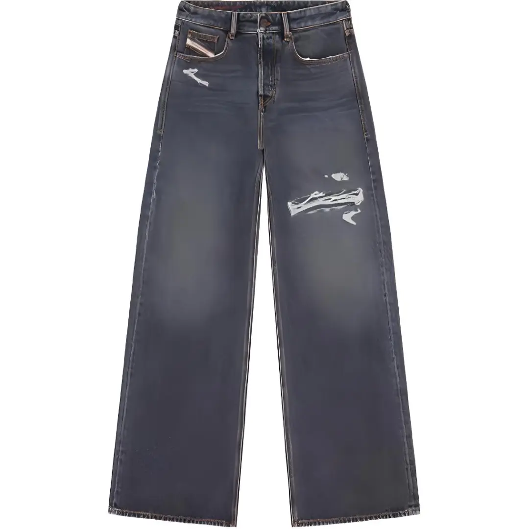 DIESEL Jeans Men's Charcoal Gray