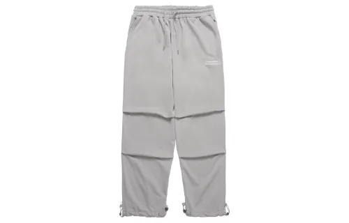 HARSH AND CRUEL AW20 loose TPU small label elastic waist pleated cuff casual pants for men and women.