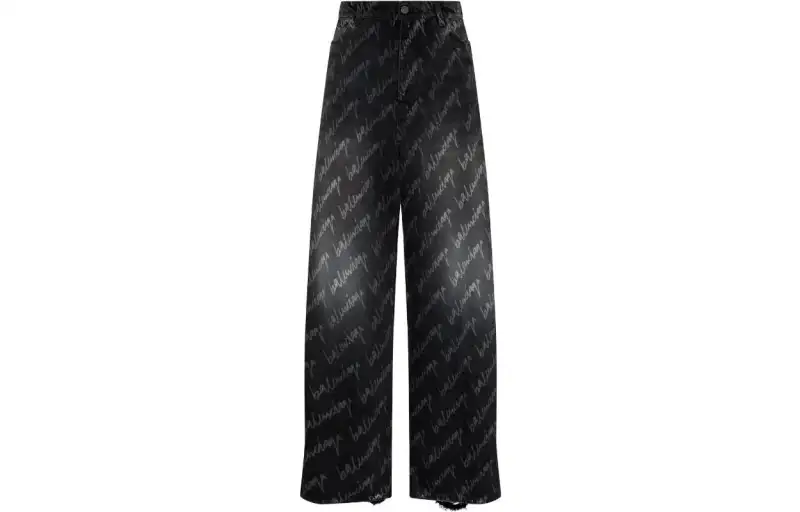 Balenciaga SS22 Jeans Men's Black