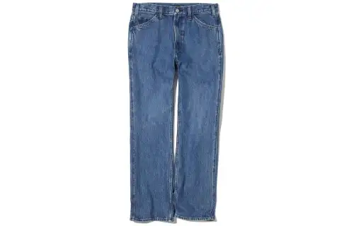 UNIQLO Jeans Men's Lake Blue Moderate Straight Fit Pants
