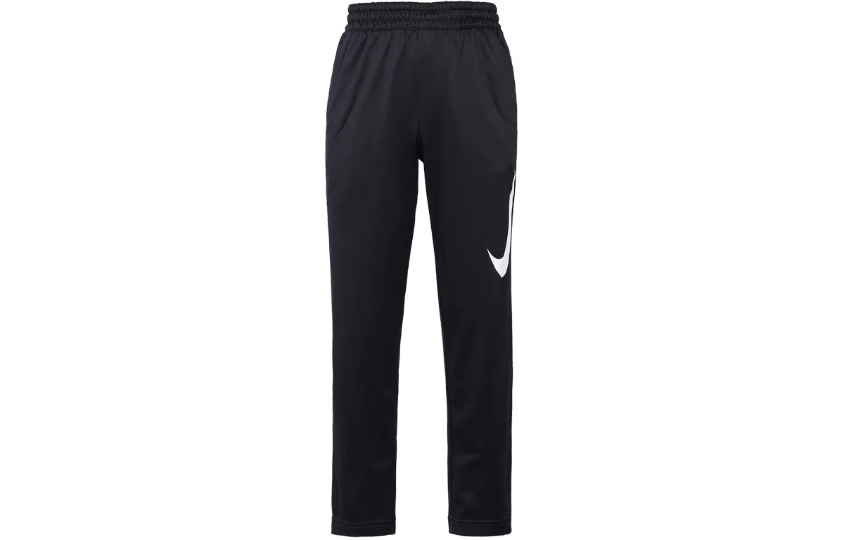 Nike Casual Pants Men's Black Thickened Straight Fit Pants