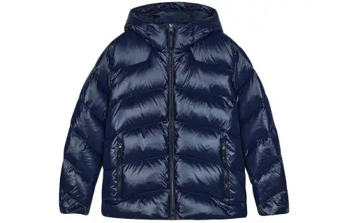 Skechers Down Jacket Men's Dark Blue Black