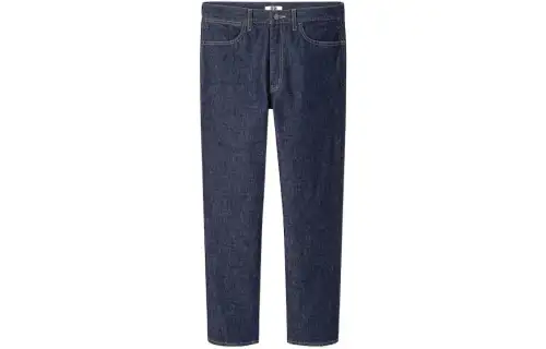 UNIQLO Jeans Men's Navy Blue Moderate Straight Fit Pants