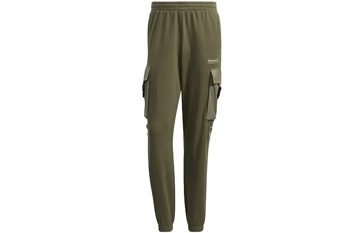Adidas Originals Knitted Sweatpants Men's Green Moderate Cargo Pants