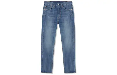 Levis Jeans Men's Blue Moderate Straight Fit Pants