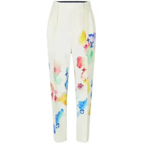 LOUIS VUITTON Casual Pants Men's White