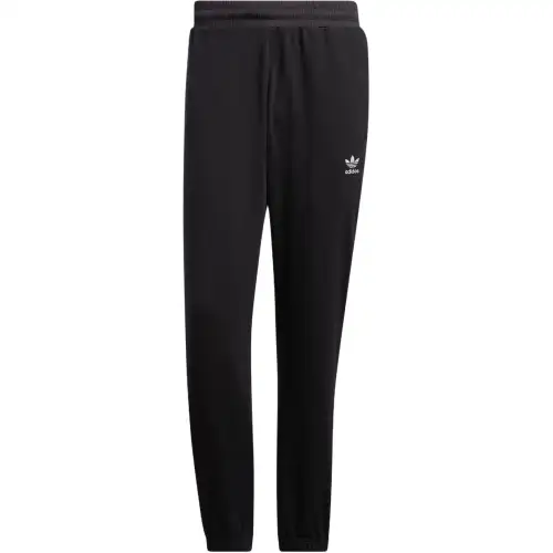 Adidas Originals Knitted Sweatpants Men's Black Moderate Cuffed Pants