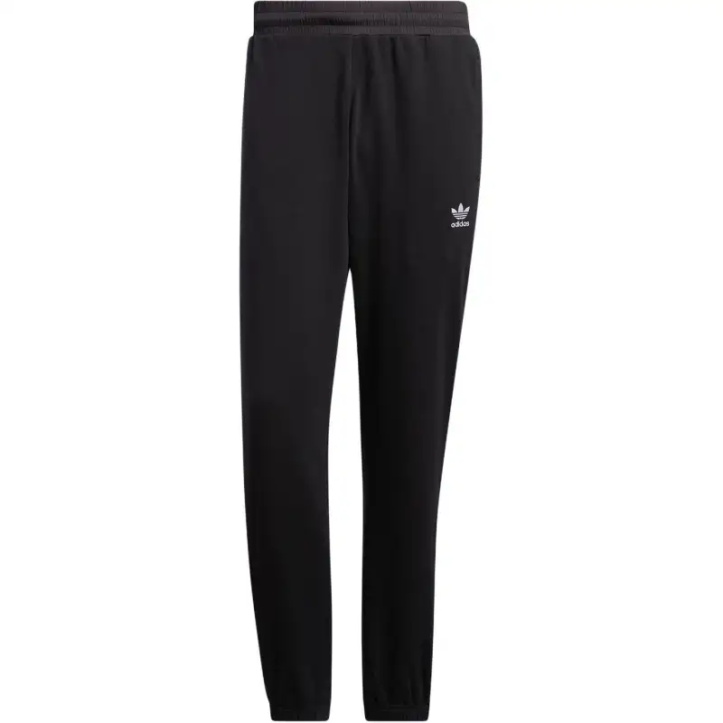 Adidas Originals Knitted Sweatpants Men's Black Moderate Cuffed Pants