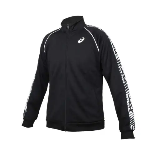 Asics Jackets & Coats Men's Black White