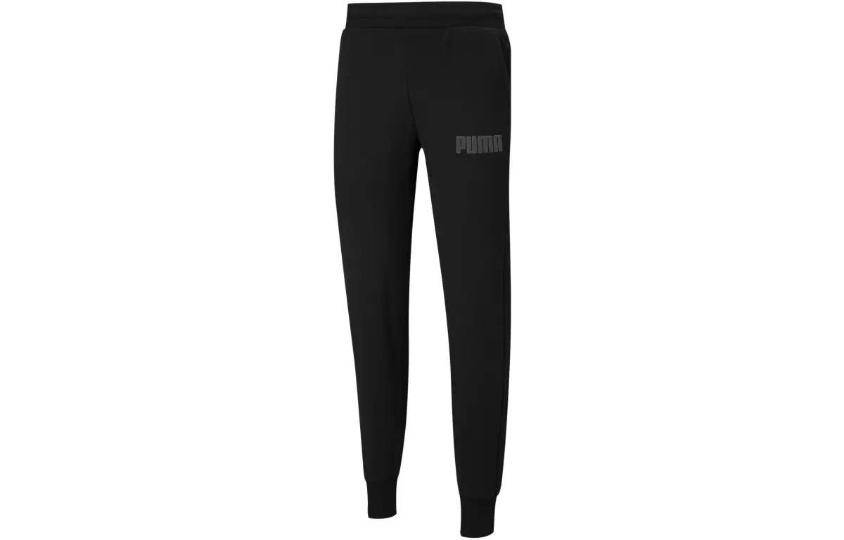 PUMA Knitted Sweatpants Men's Black