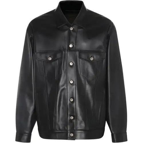 Balenciaga Collared Button Up Jacket