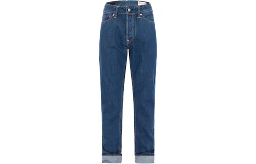 EVISU Straight Jeans Men's Denim Blue