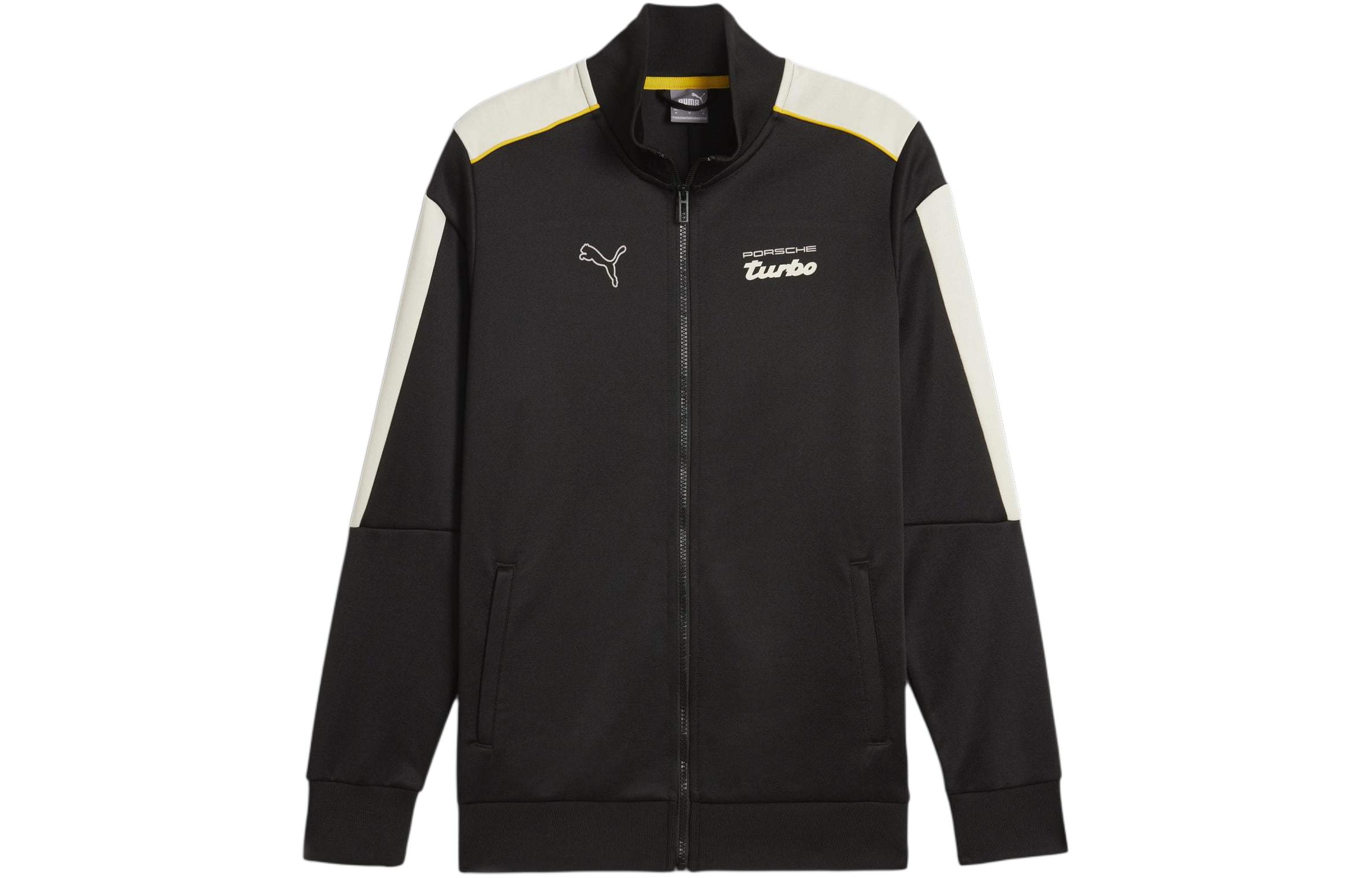 PUMA Porsche Legacy MT7 Men's Motorsport Track Jacket Jackets & Coats Men's Black