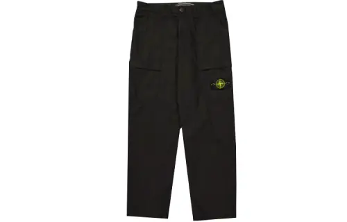STONE ISLAND FW22 Casual Pants Men's Black