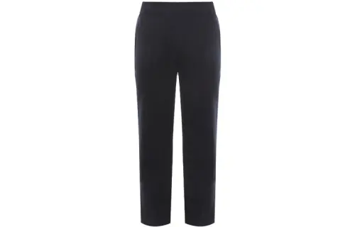 Anta Knitted Fabric Straight Fit Pants Sweatpants Men's Black