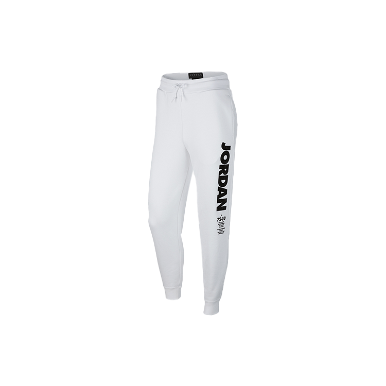 Jordan Sport Sportswear Legacy Knitted Sweatpants Men's White