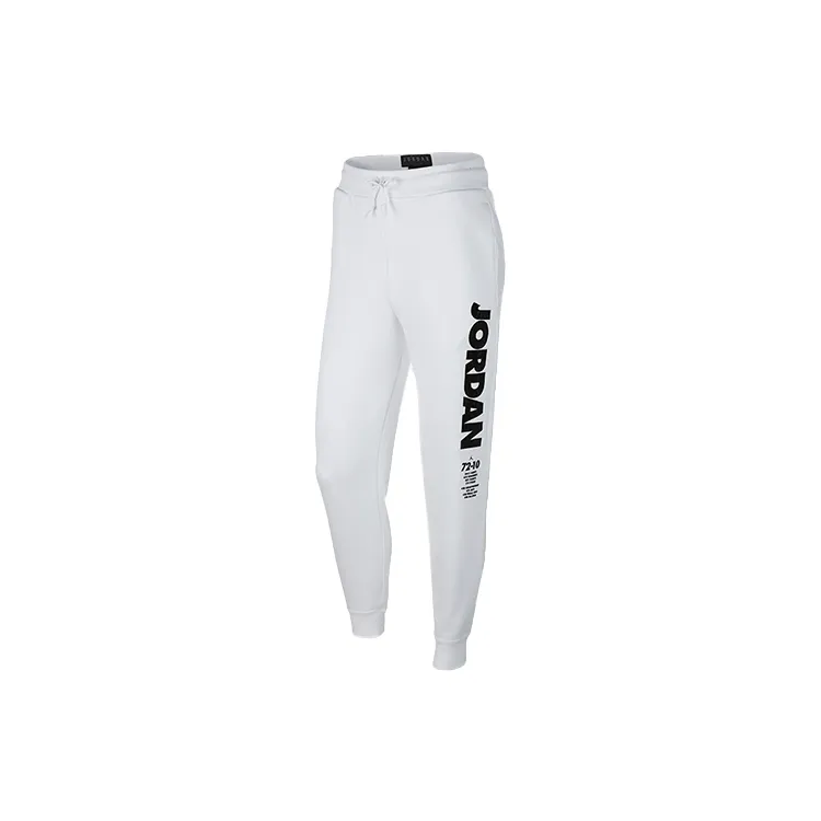 Jordan Sport Sportswear Legacy Knitted Sweatpants Men's White