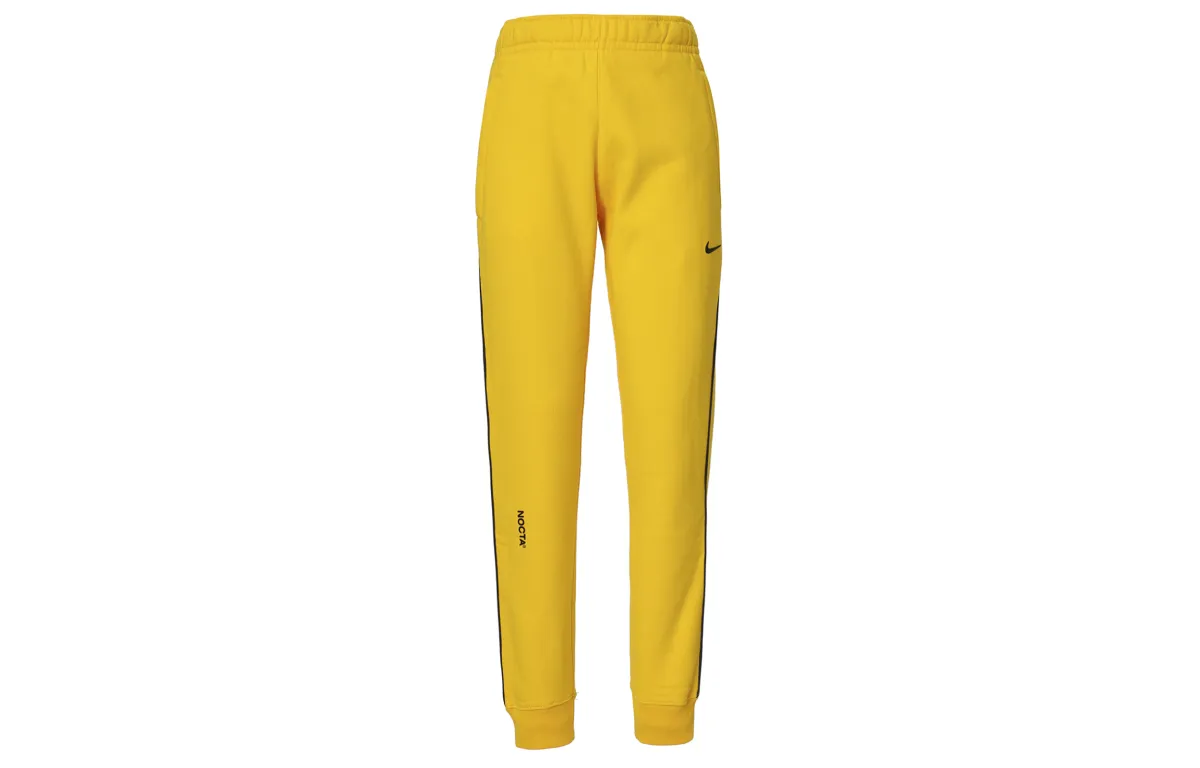 Nike x Nocta Knitted Sweatpants Asia Version Men's University Gold