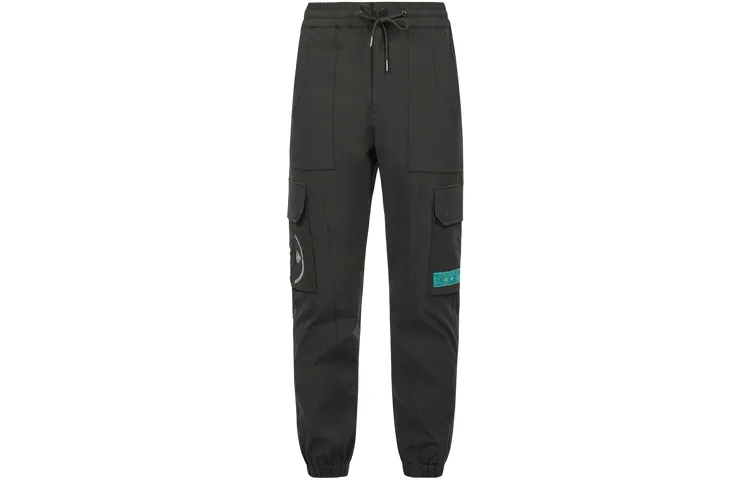 EVISU Cargo Pants Men's Dark Charcoal Moderate