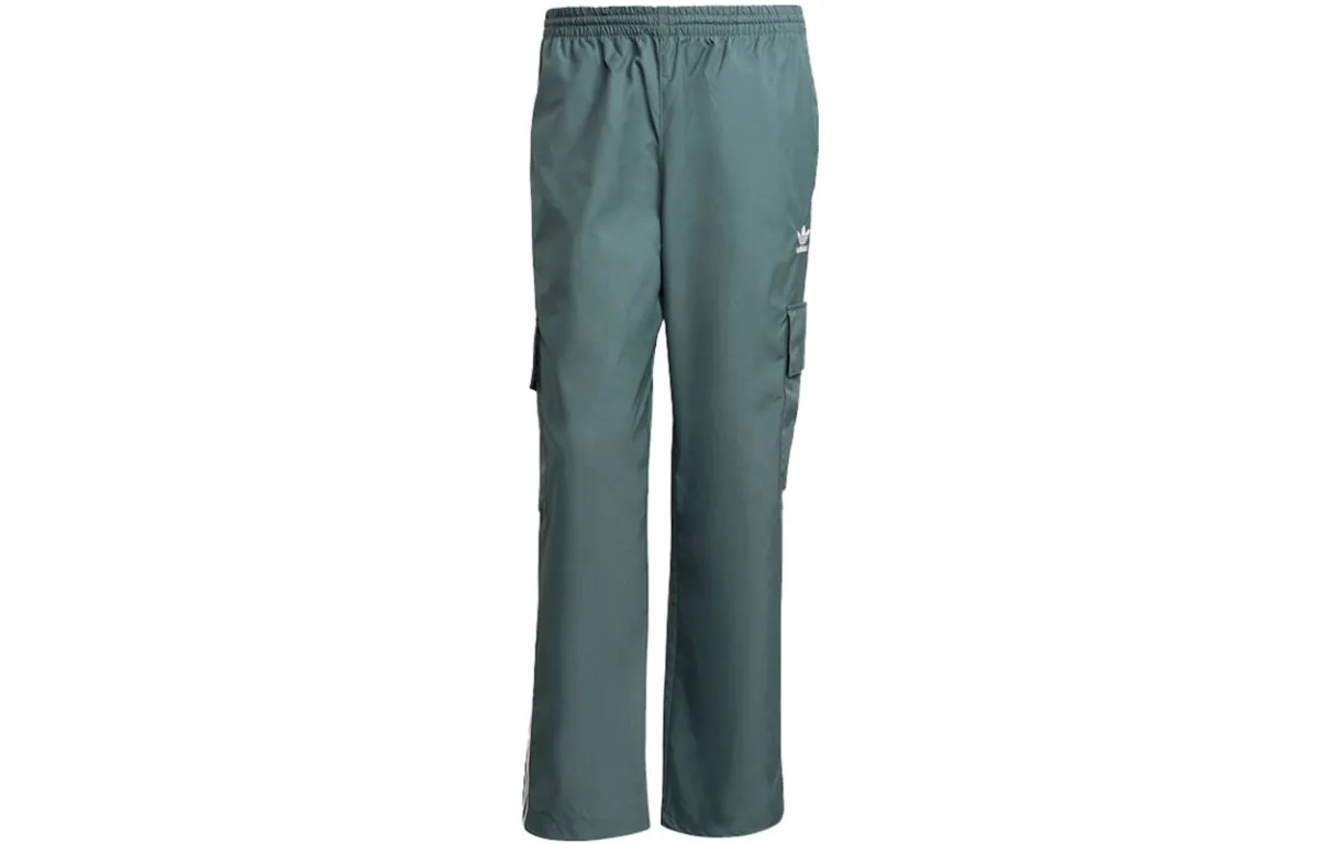 Adidas Originals 3 Stripes Knitted Sweatpants Men's Light Blue